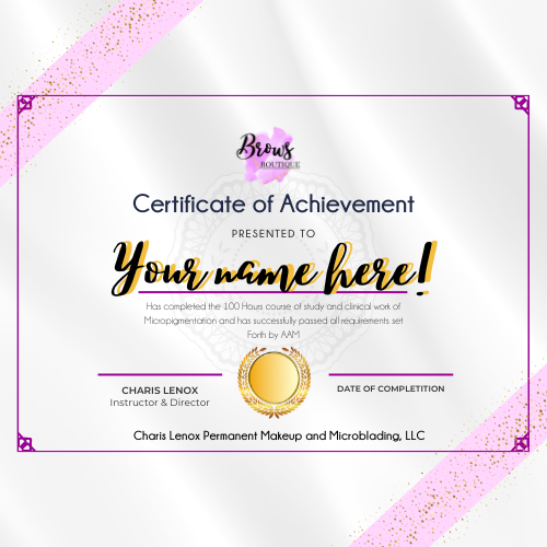 Modern Academic Achievement Certificate (500 × 500 px)